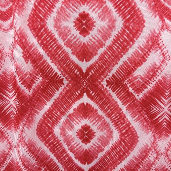 Chico’s Top Size 1 Medium Red Tie Dye Boxy Flowy - Picture 6 of 14
